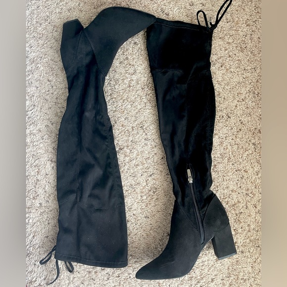 Marc Fisher Over the knee suede boots - Picture 2 of 9